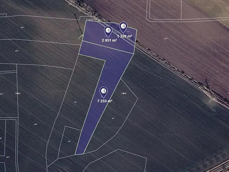 Prodej pole 11513 m², Velim – náhled fotky 1