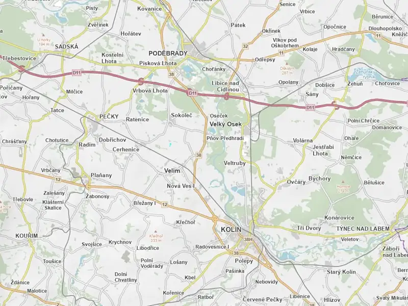 Prodej pole 11513 m², Velim – náhled fotky 3