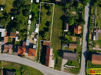 Prodej  stavebního pozemku 1 180 m²