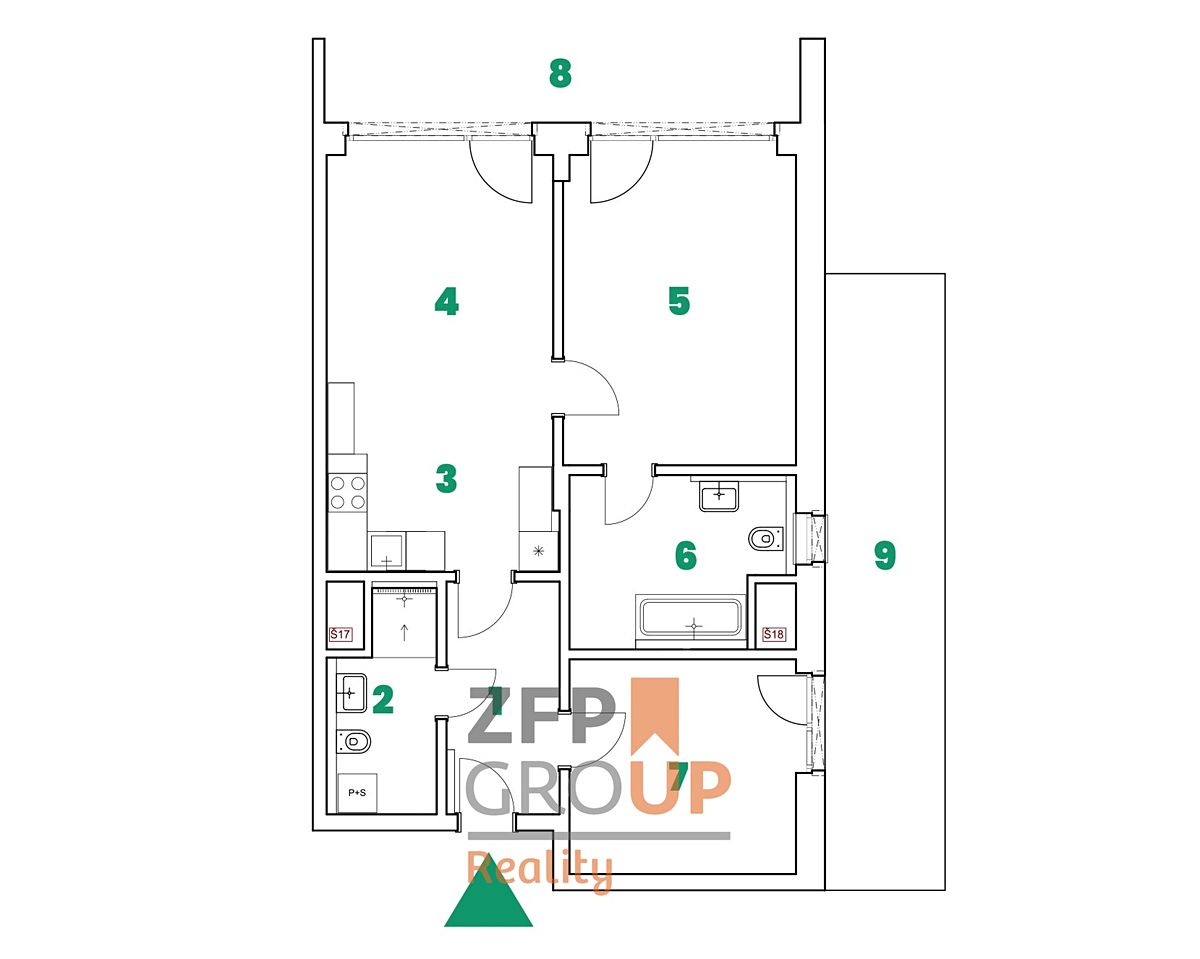 Prodej bytu 3+kk 77 m² – fotografie 2