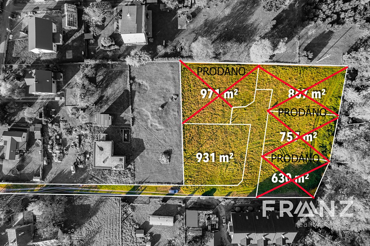 Prodej stavebního pozemku 931 m² – fotografie 2