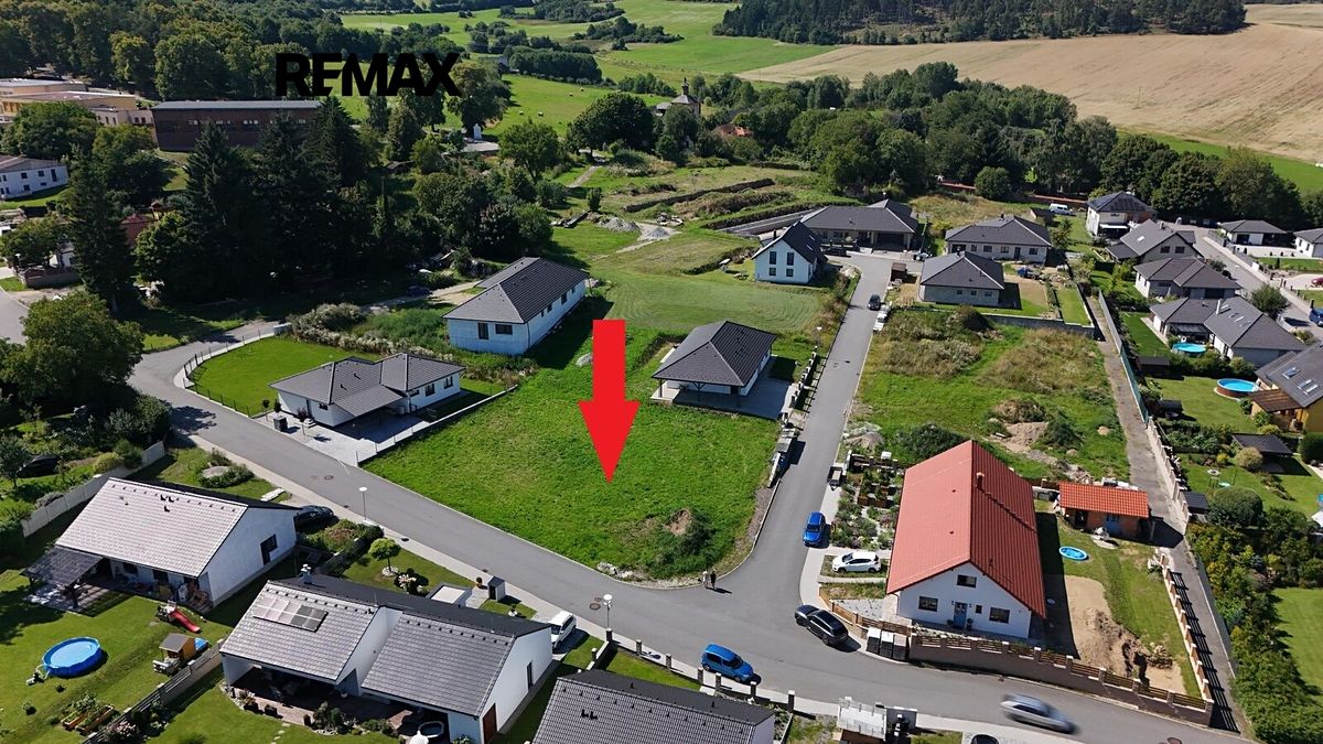 Prodej stavebního pozemku 1153 m², Vlachovo Březí – fotka 1 z 3