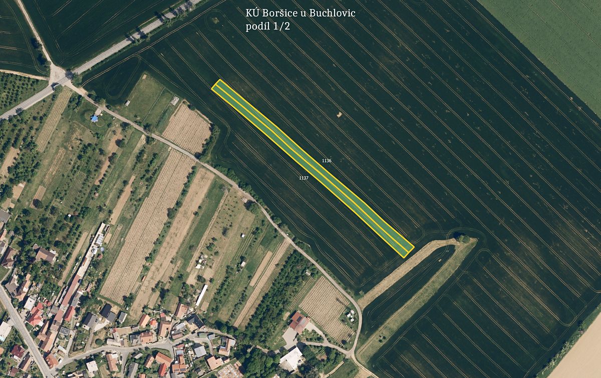 Prodej pole 2636 m²