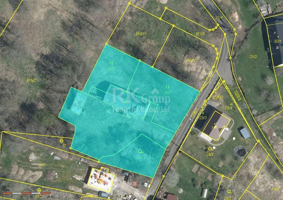 Prodej stavebního pozemku 2552 m² – fotografie 3