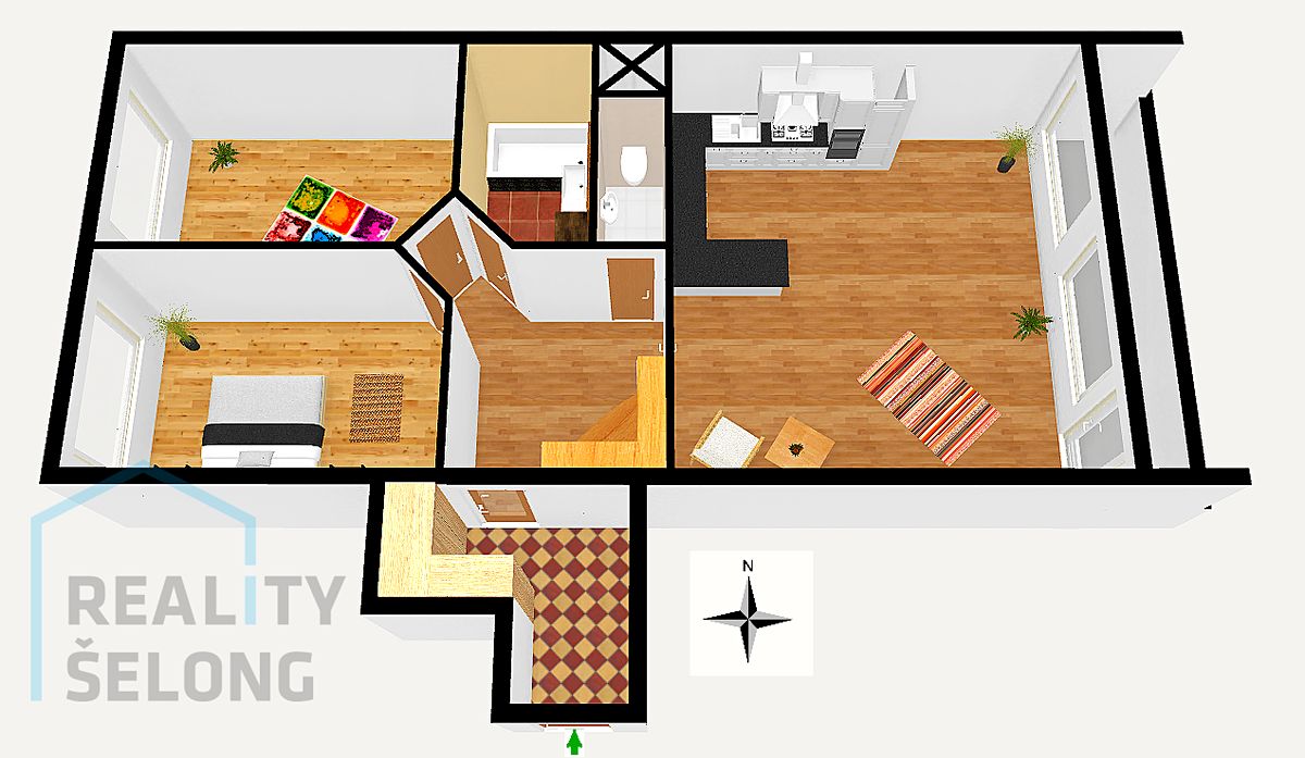 Prodej bytu 3+kk 78 m² – fotografie 4