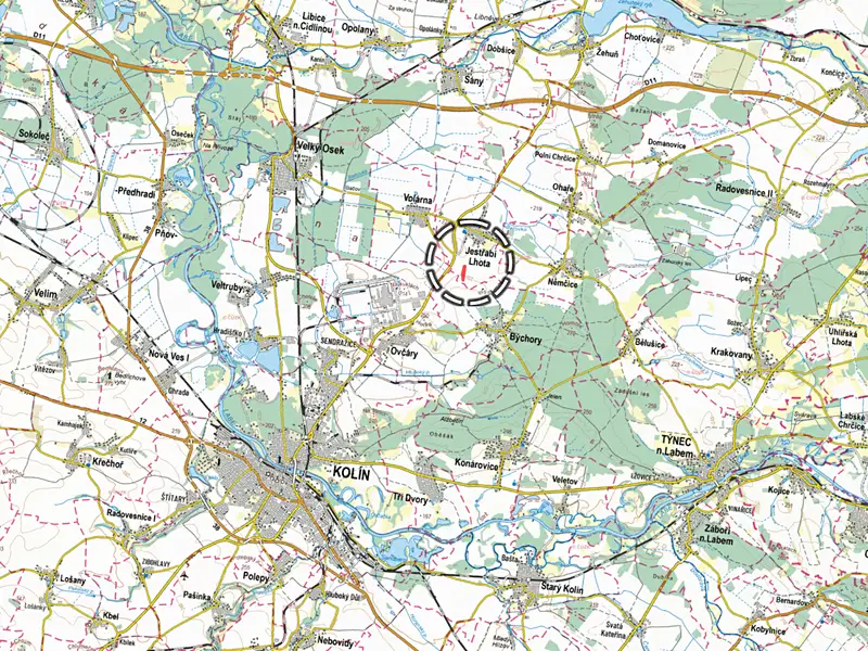 Prodej pole 9855 m², Jestřabí Lhota – náhled fotky 3