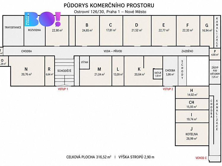Pronájem komerčního prostoru, 316 m² (11 z 11)
