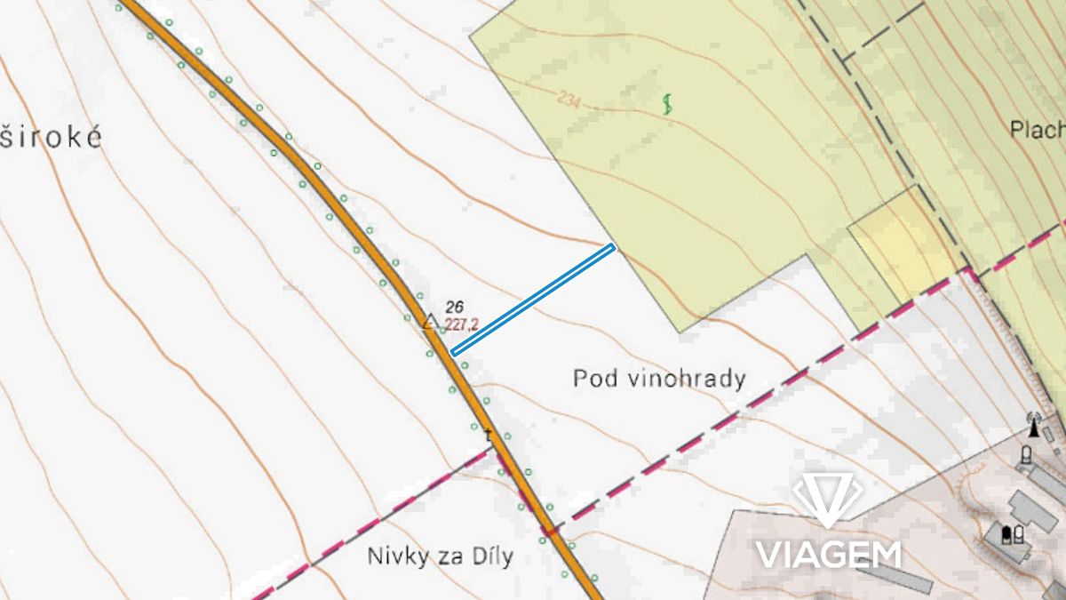 Prodej pole 1481 m² – fotografie 3
