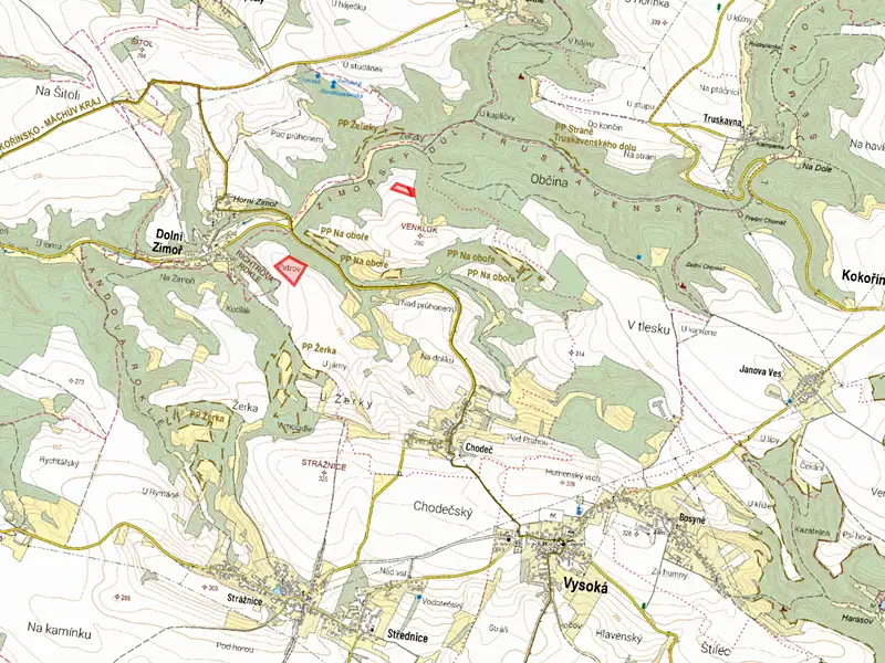 Prodej pole 25810 m², Vysoká – náhled fotky 3