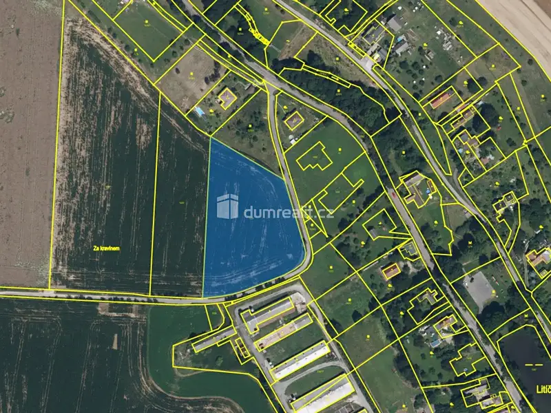 Prodej pole 9124 m², Litíč – náhled fotky 3