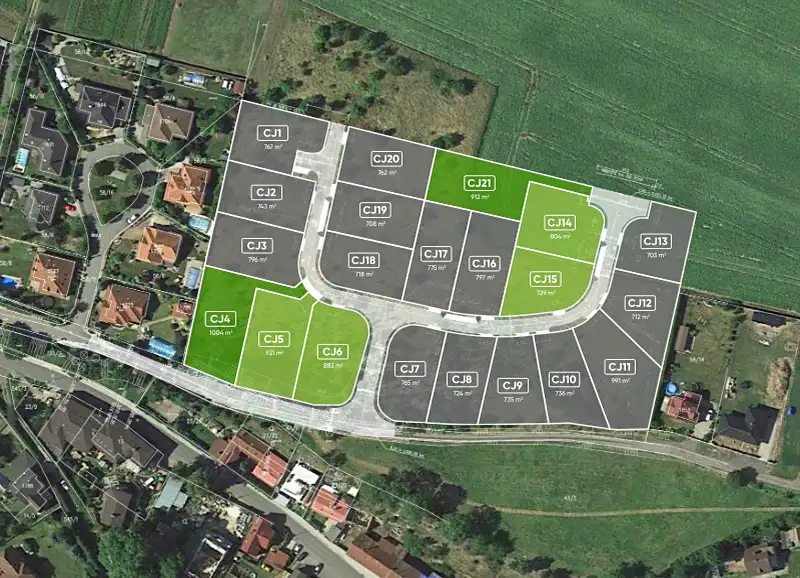 Prodej stavebního pozemku 729 m², Mladá Boleslav – náhled fotky 2