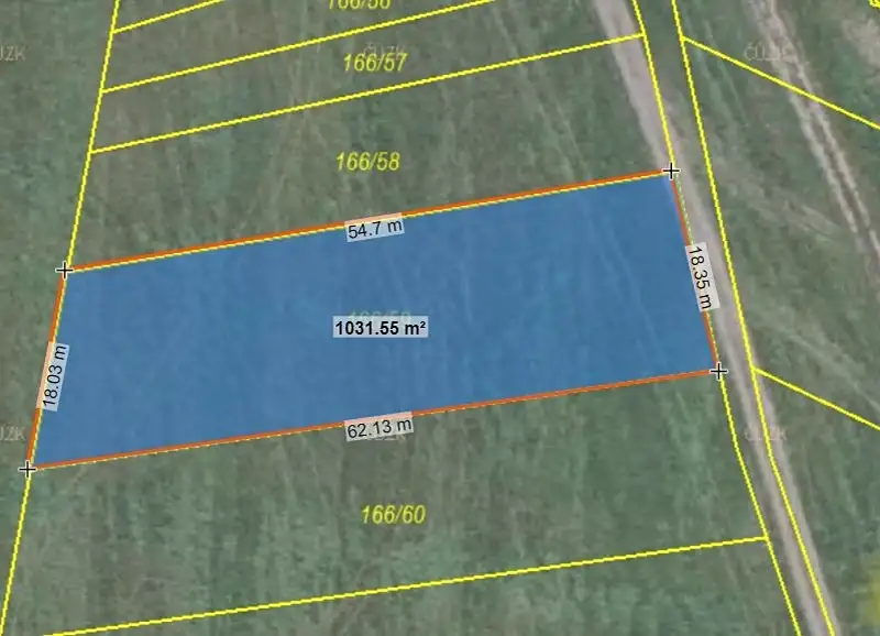 Prodej pole 1032 m², Velenov – náhled fotky 1