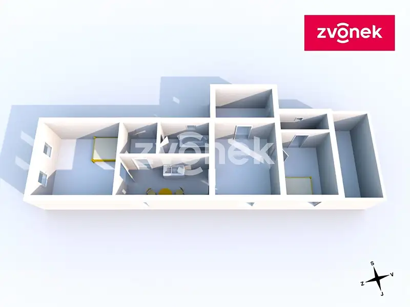 Prodej rodinného domu 72 m², pozemek 379 m², Lhotsko – náhled fotky 3