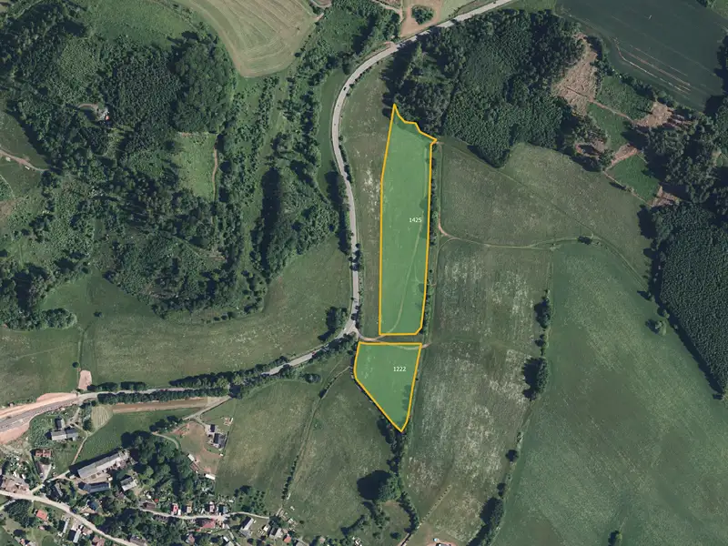 Prodej louky 16284 m², Vidochov – náhled fotky 2