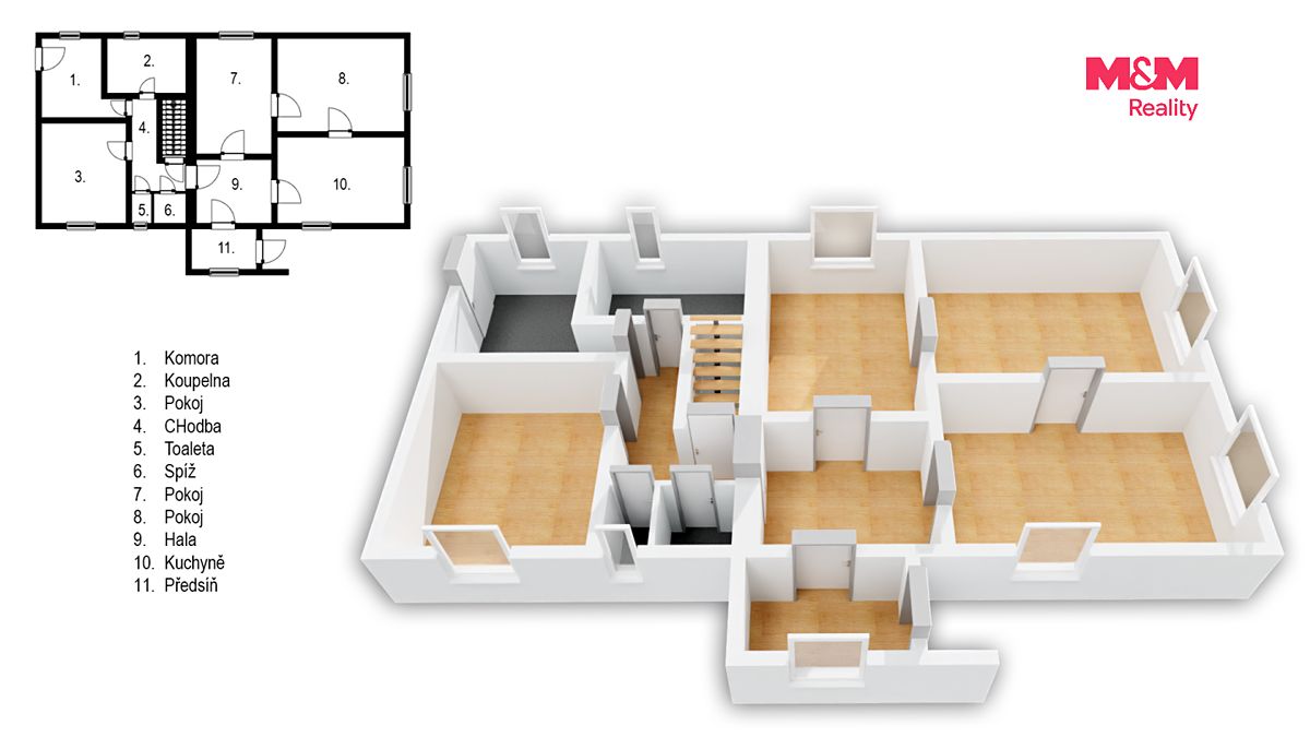 Prodej rodinného domu 128 m², pozemek 1902 m² – fotografie 3