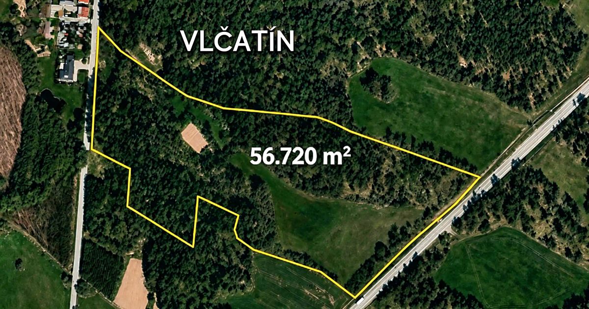 Prodej stavebního pozemku 56720 m²