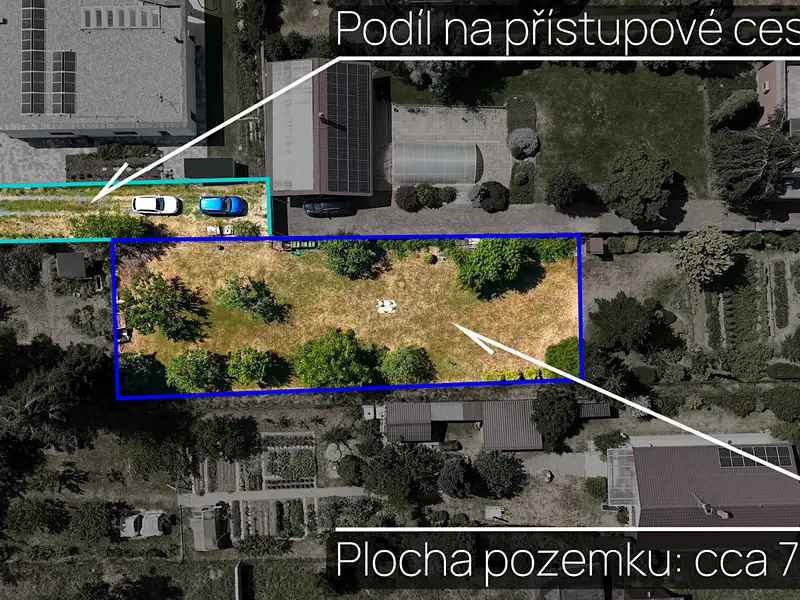Prodej stavebního pozemku 780 m², Olomouc – náhled fotky 2