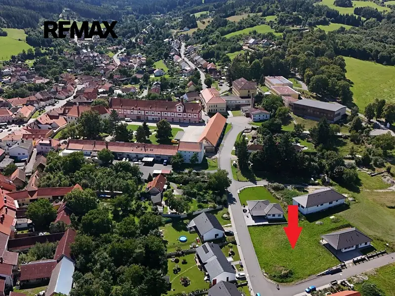 Prodej stavebního pozemku 1153 m², Vlachovo Březí – náhled fotky 3