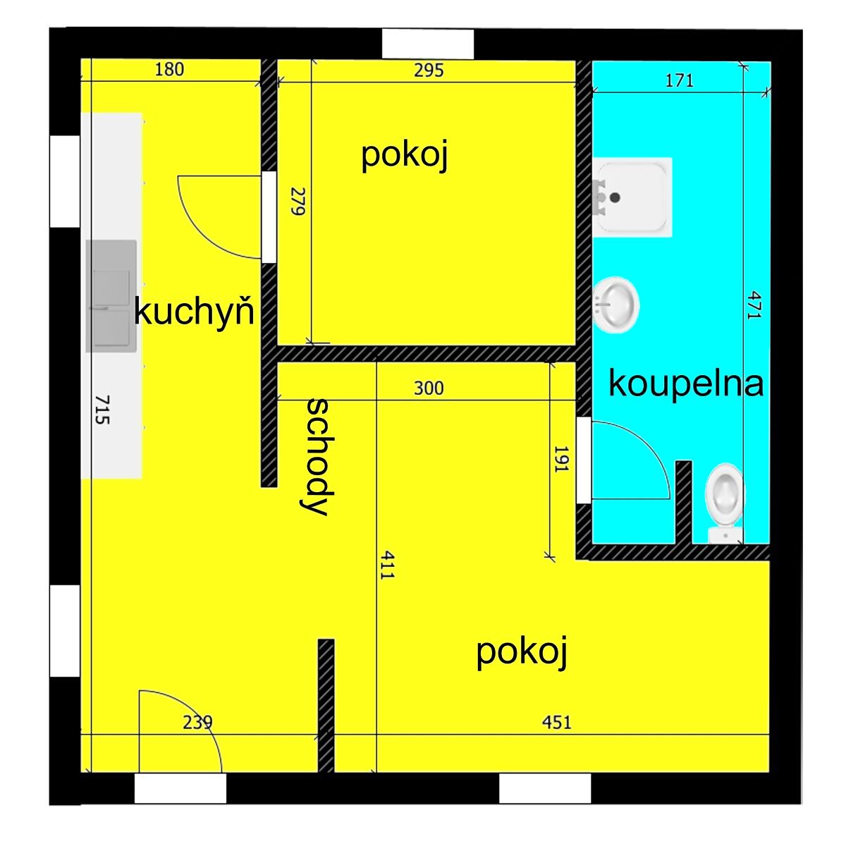 Prodej chaty 87 m², pozemek 280 m² – fotografie 5