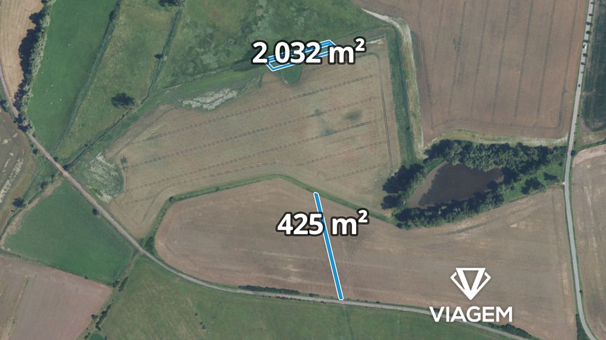 Prodej pole 2173 m² – fotografie 3