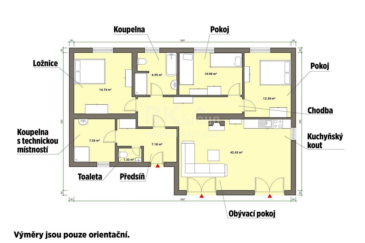 Prodej rodinného domu 190 m², pozemek 490 m² – fotografie 4