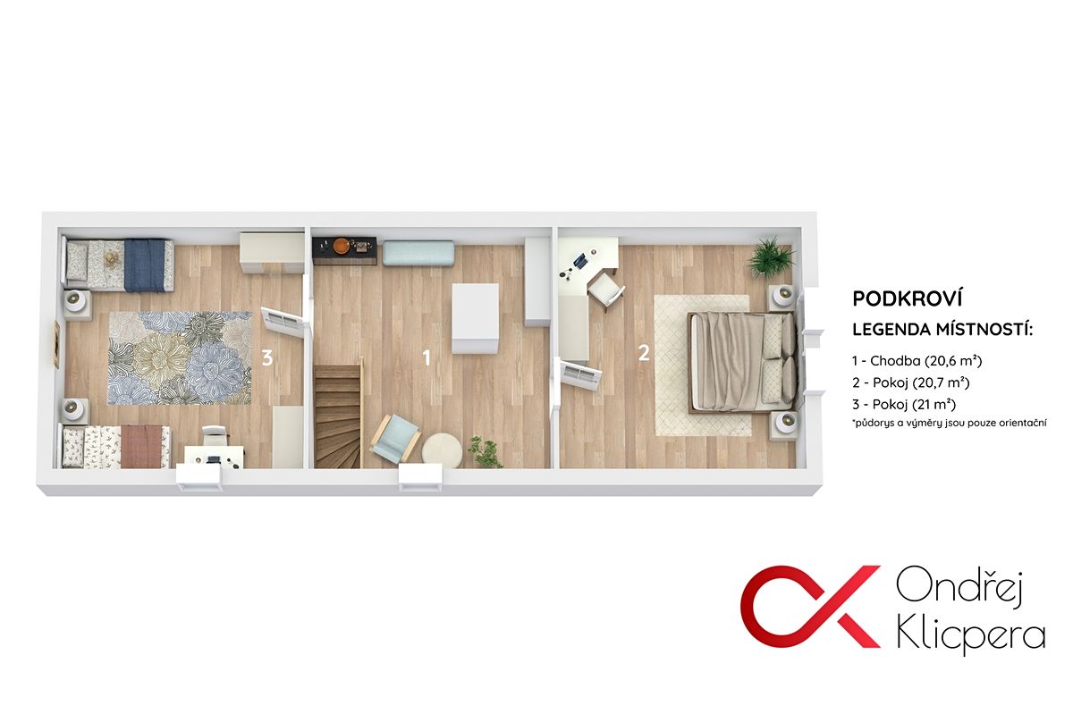 Prodej chalupy 120 m², pozemek 1203 m² – fotografie 3