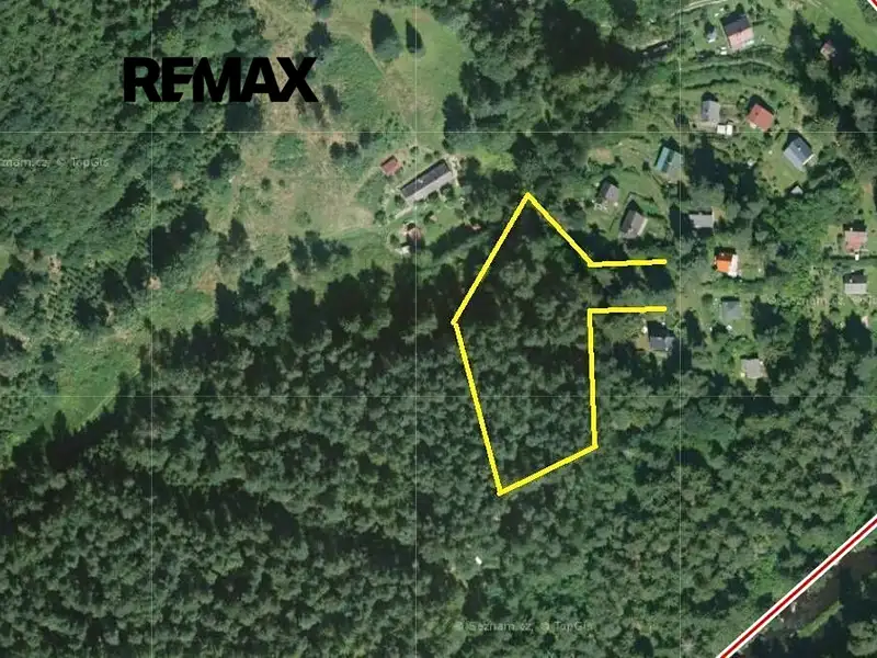 Prodej stavebního pozemku 3004 m², Kaplice – náhled fotky 1