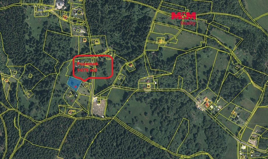Prodej louky 1479 m², Nejdek – fotka 1 z 3