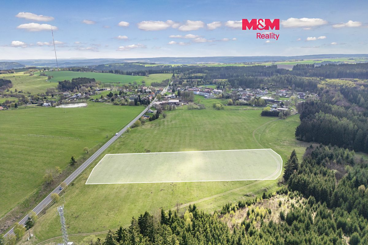 Prodej pole 69439 m², Bezvěrov – fotka 1 z 3