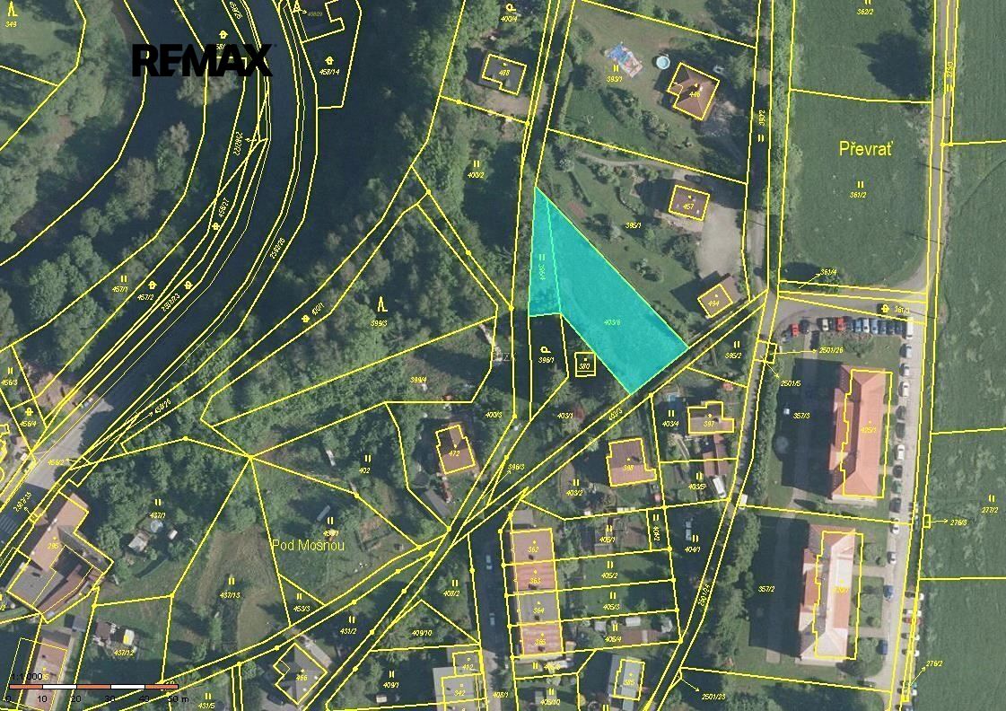 Prodej stavebního pozemku 1291 m²