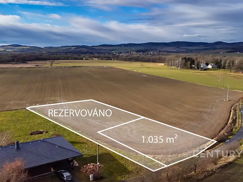 Prodej stavebního pozemku 1035 m², Klatovy – náhled fotky 1