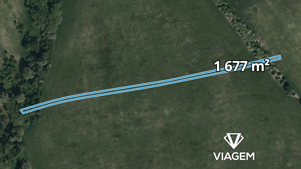 Prodej pole 1677 m²