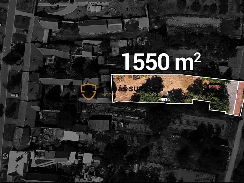 Prodej stavebního pozemku 1550 m², Kroměříž – náhled fotky 1