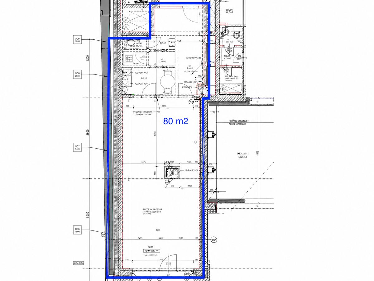 Pronájem obchodního prostoru 88 m² – fotografie 2