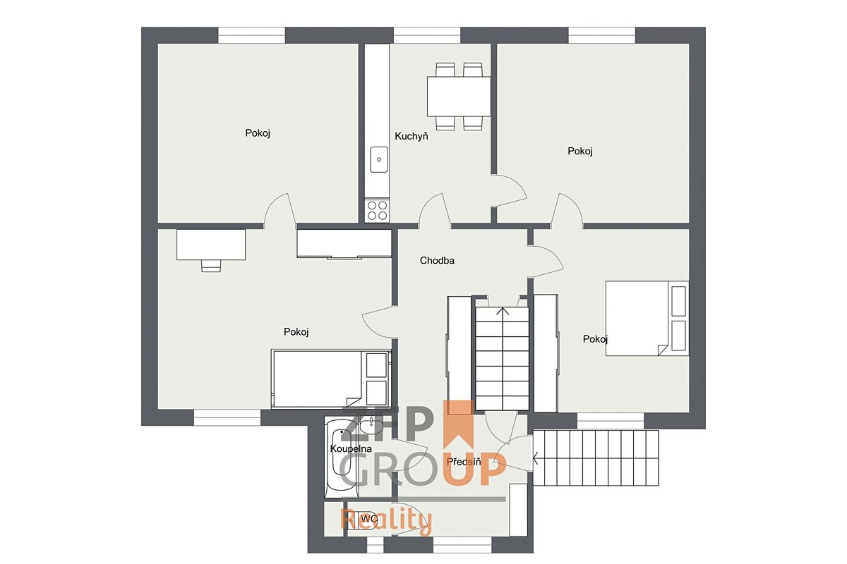 Prodej rodinného domu 300 m², pozemek 1027 m² – fotografie 4