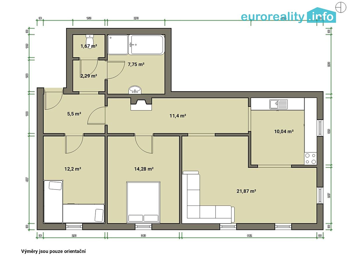 Prodej bytu 3+kk 113 m² – fotografie 4