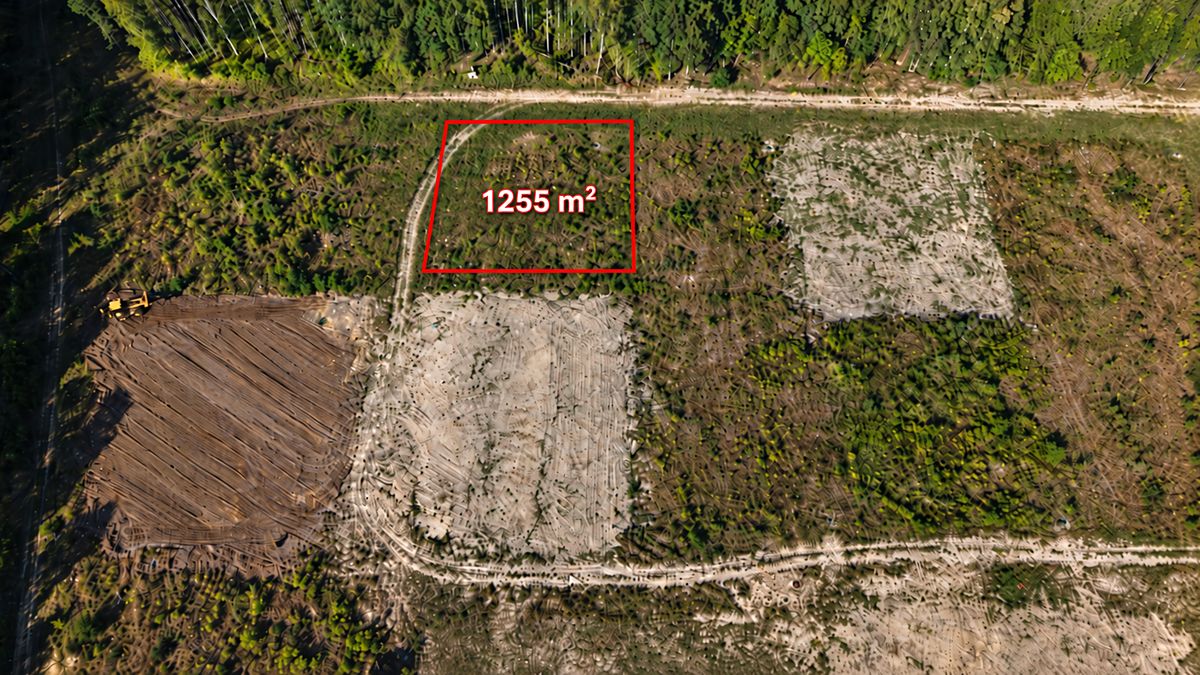 Prodej stavebního pozemku 1255 m²