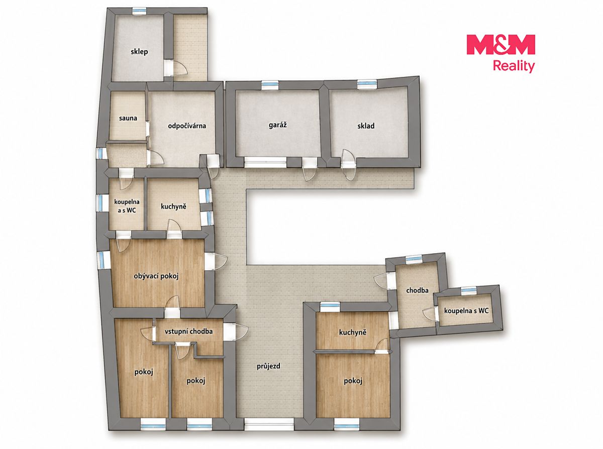 Prodej rodinného domu 105 m², pozemek 1904 m² – fotografie 2