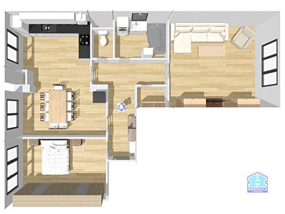 Prodej bytu 3+kk, 65 m² (2 z 33)