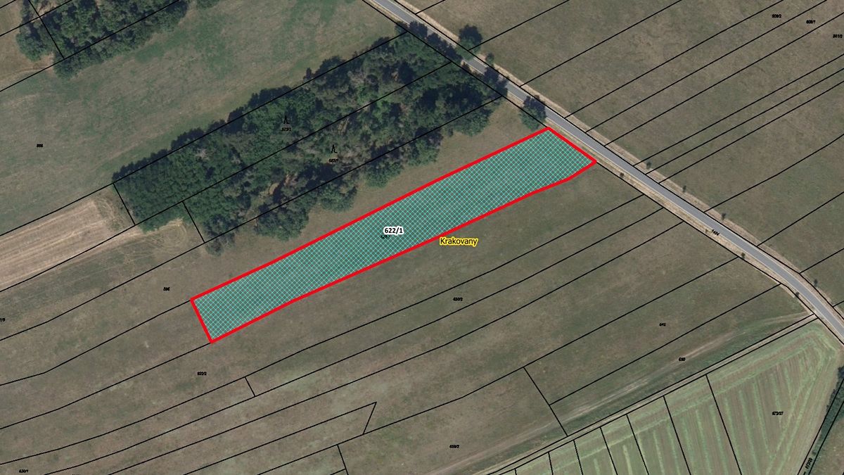 Prodej pozemku 5461 m², Krakovany – fotka 1 z 3