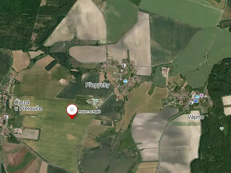 Prodej pozemku 23564 m², Přepychy – náhled fotky 3