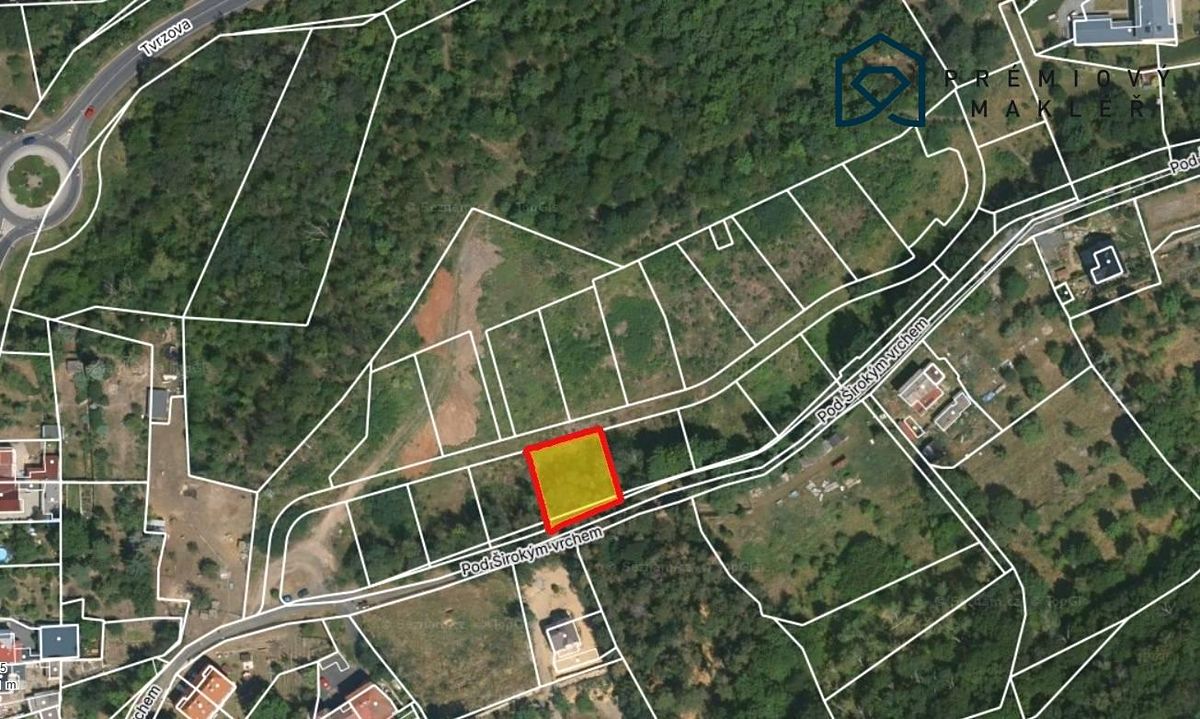 Prodej stavebního pozemku 608 m² – fotografie 3