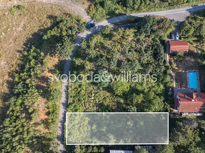 Prodej stavebního pozemku 1120 m², Černošice – náhled fotky 1