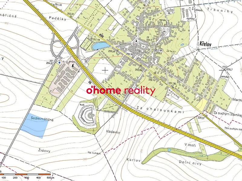 Prodej pole 31871 m², Křelov-Břuchotín – náhled fotky 3