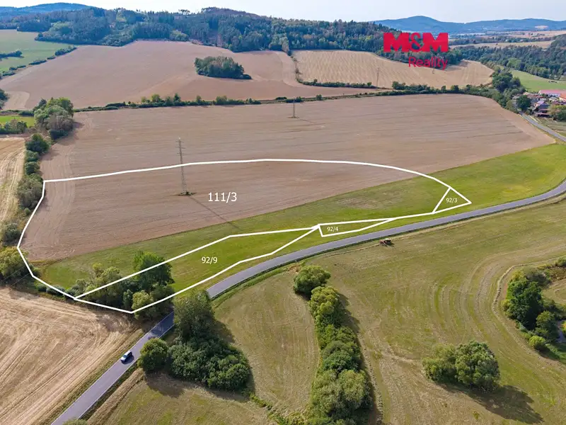 Prodej pole 77179 m², Hostouň – náhled fotky 1