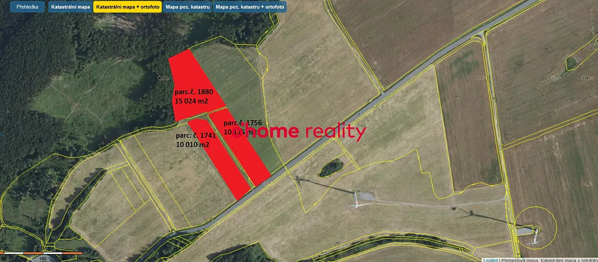 Prodej pole 35209 m²