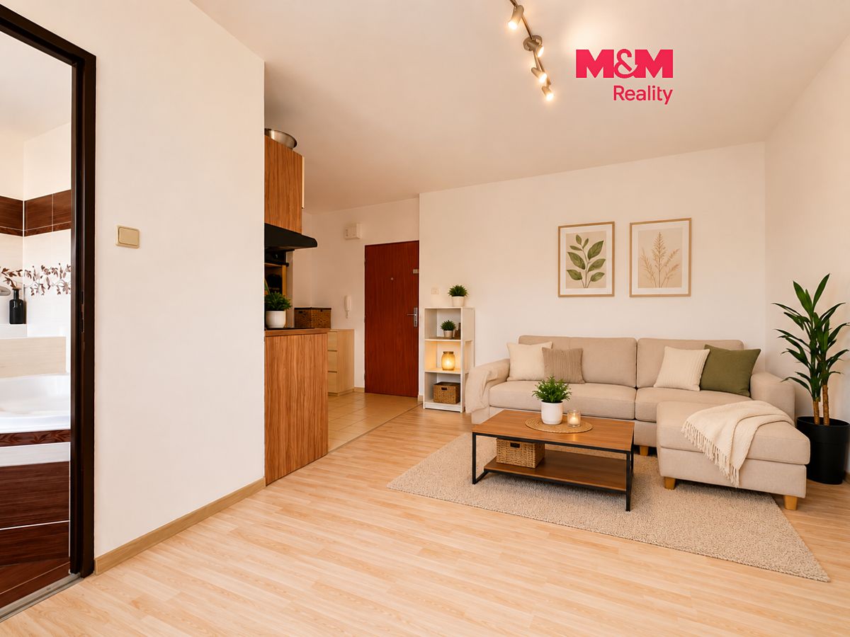 Pronájem bytu 1+kk 28 m²