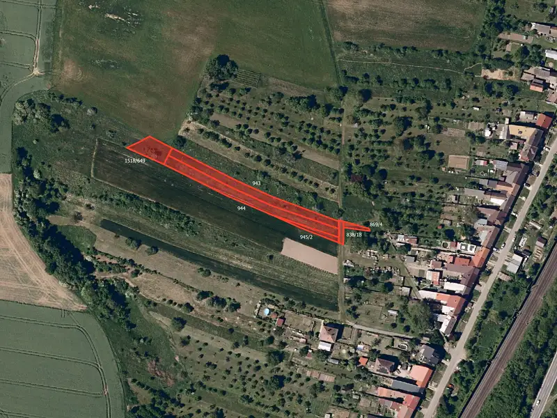 Prodej pole 7038 m², Spytihněv – náhled fotky 2