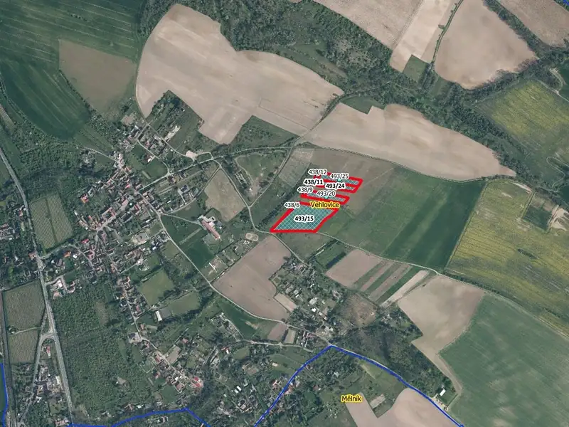 Prodej pole 11396 m², Mělník – náhled fotky 3