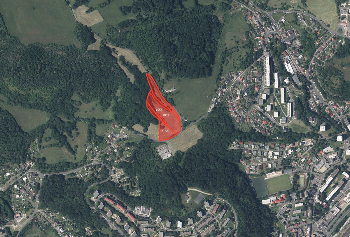 Prodej louky 22250 m², Ústí nad Labem – fotka 1 z 3